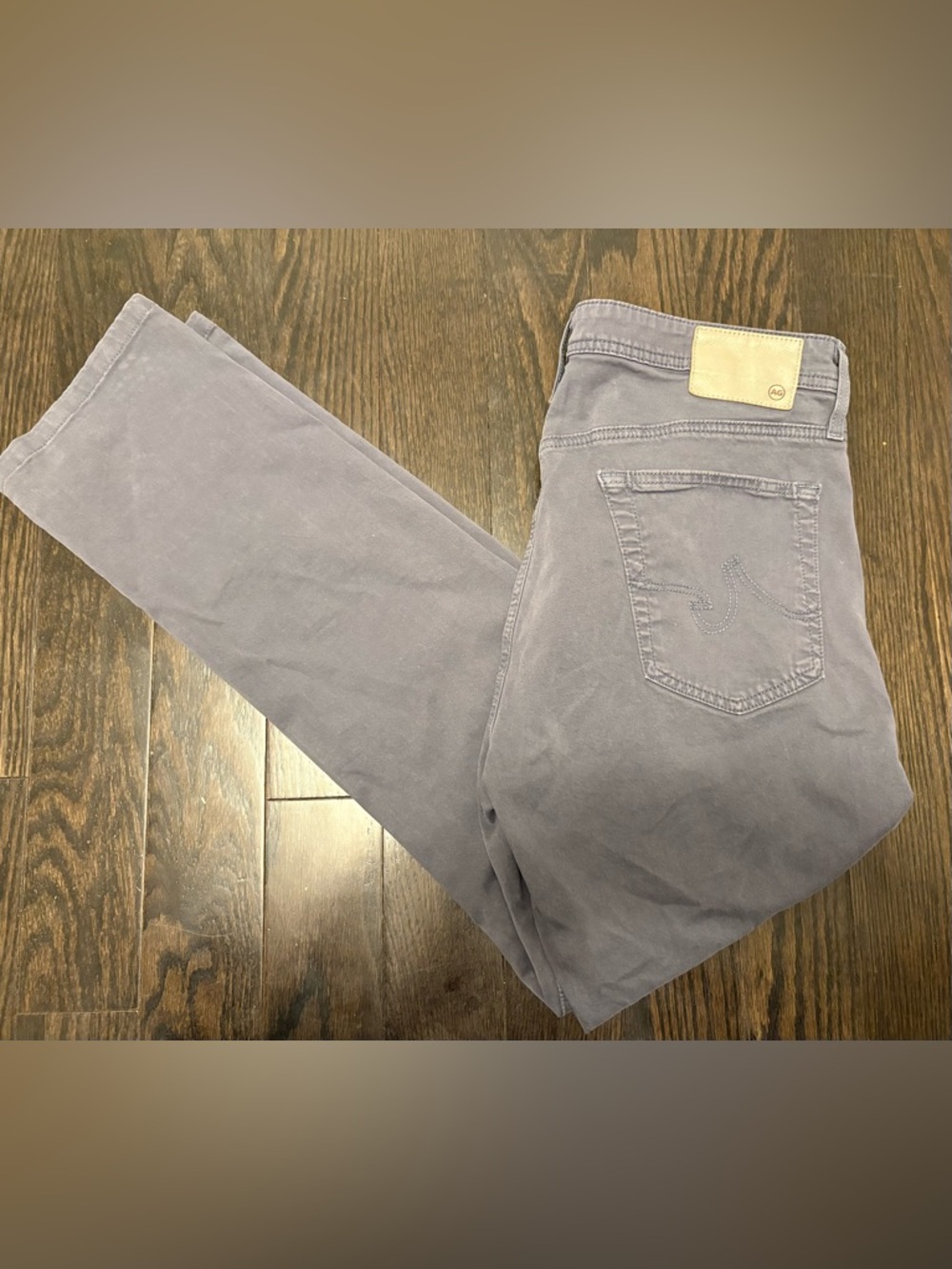 AG Adriano Goldschmied Pants Men’s 34x32 Grey The Everett Slim Straight